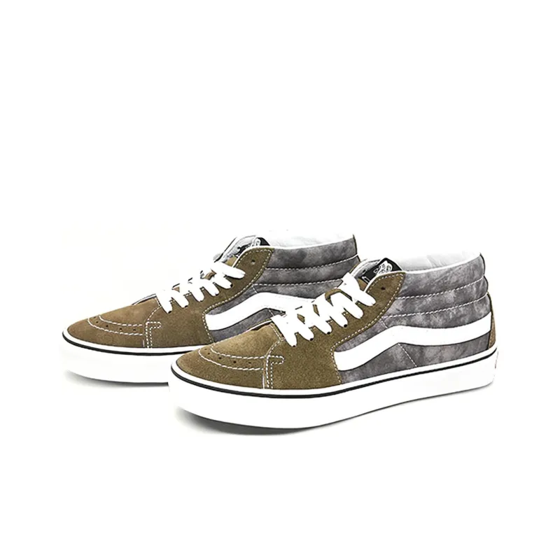 Vans SK8 Mid Grey/Brown-2