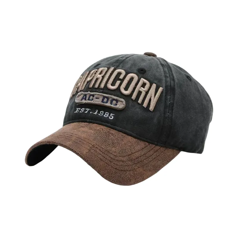 Fishing For Bears Polyester Baseball Caps Unisex-4