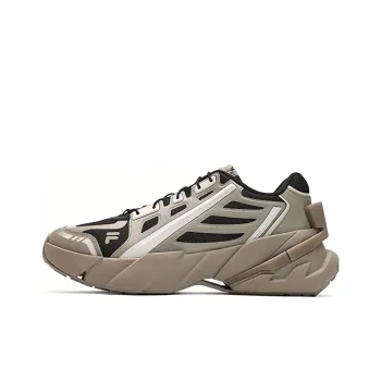 FILA FUSION TI 22 Cushioning Wear Resistant Low Top Casual Shoes Men's Brown Black