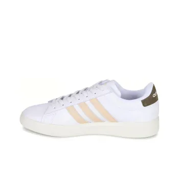 Adidas Neo GRAND COURT Cloudfoam Cushioning, Wear Resistant Low Top Skateboard Shoes Unisex White Brown