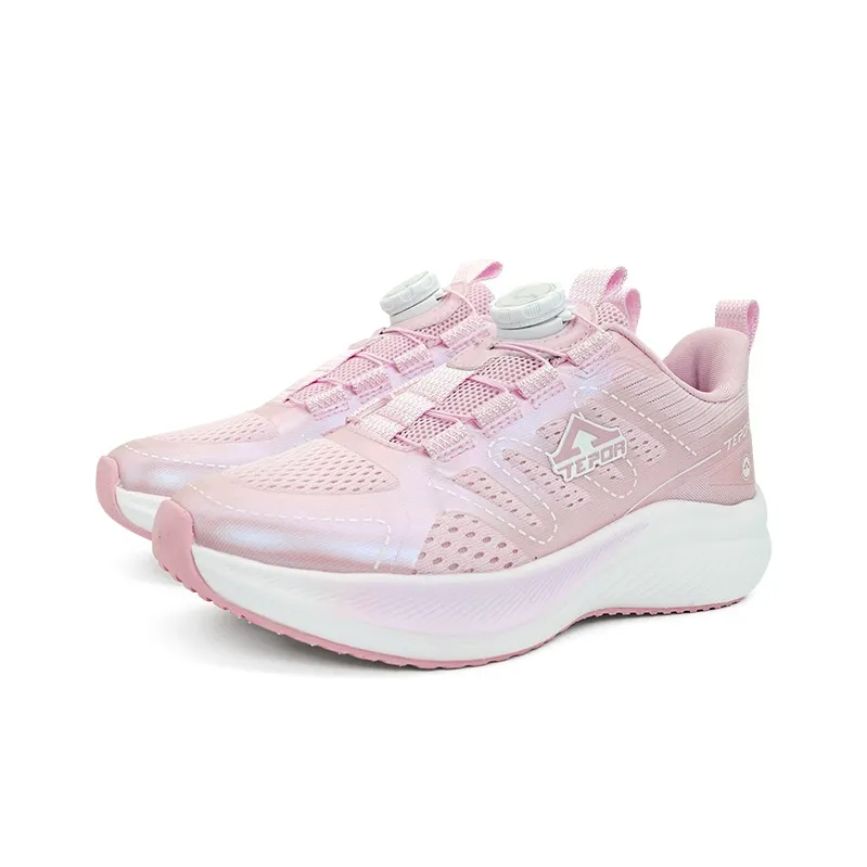 TEPOR Running Shoes Unisex Low Top Pink, White-9