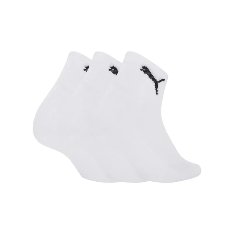 PUMA Essentials+ Mid Calf Socks Unisex 3 Pack White-1