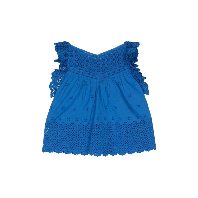 Ulla Johnson Leona Ruffled Blouse-1
