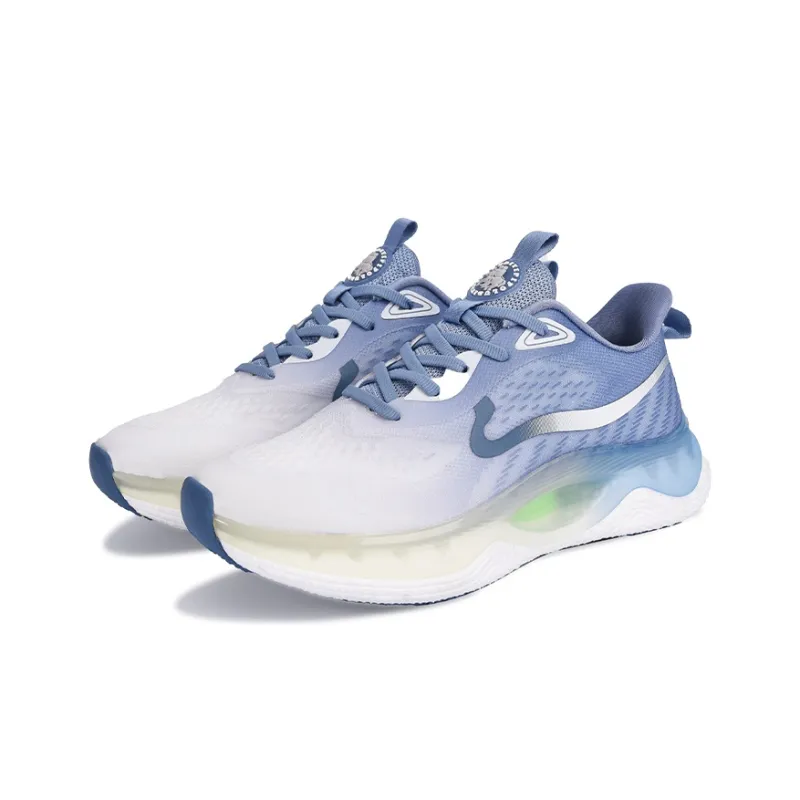 POLUDIYIPI Yipao Running Shoes Unisex Low Top Snow Blue/Starry Black-2