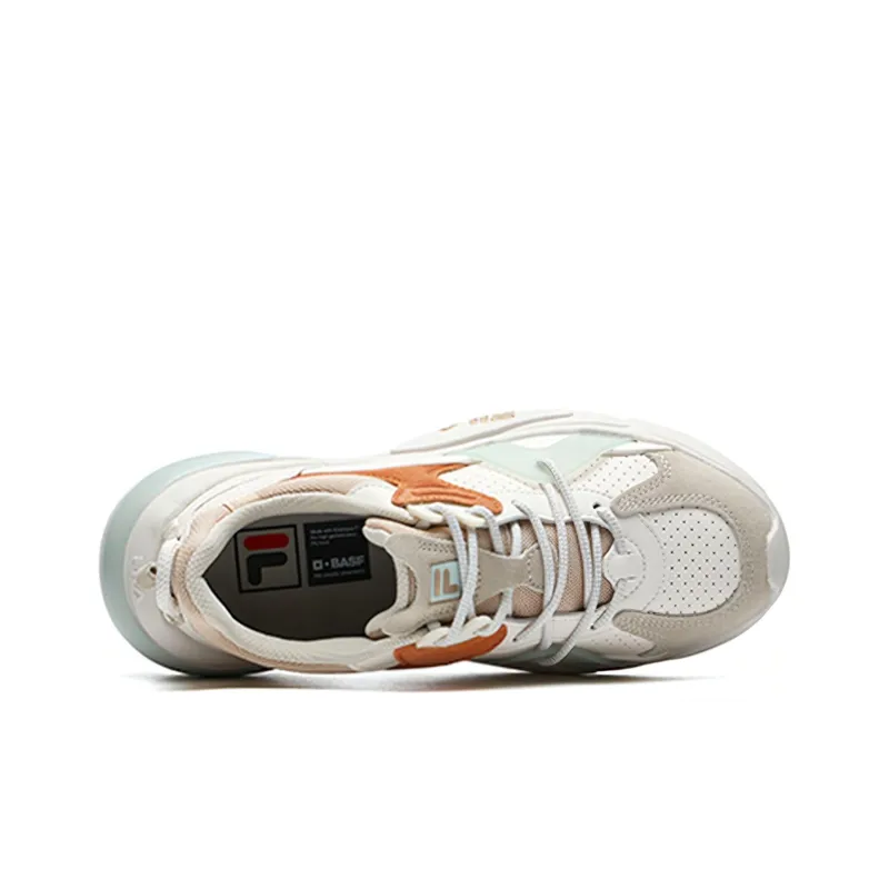 FILA Cloud 'White Orange Pink' Women's-2