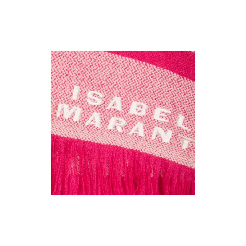 ISABEL MARANT Anika Embroidered Scarf-2