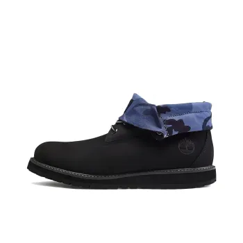 Timberland Roll Top Boots Basic 'Black Blue Camouflage'
