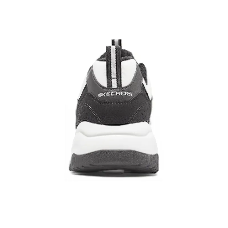 Skechers I Conik Oreo Cushioning Slip Resistant And Abrasion Resistant Low Top Chunky Sneakers Men's Black White-3