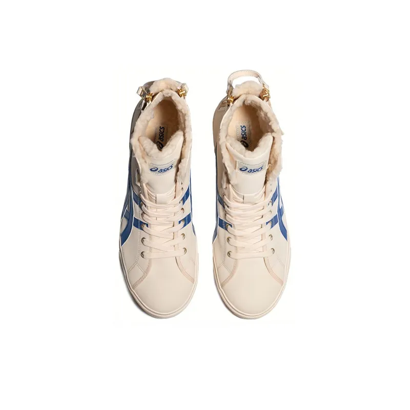 Asics Double Clutch White/Blue Casual Board Shoe-2