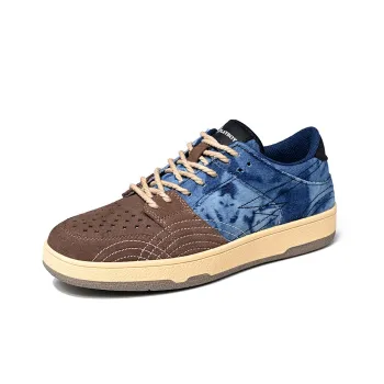 Playboy Playboy Durable Breathable Low Top Skateboard Shoes Men's Blue