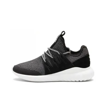 Adidas Originals Tubular Cozy Breathable Running Shoes Black White Unisex 'Black White'