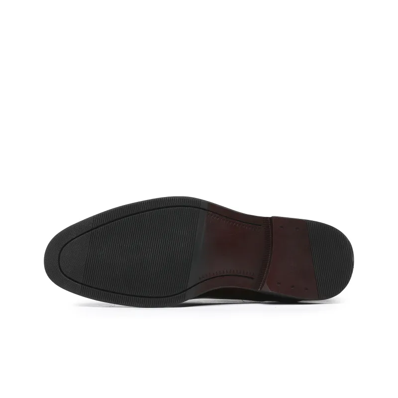 Dolcara Dress Shoes Men Low Top Black/Brown-7