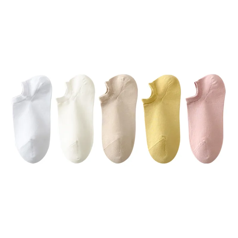 XXLLG No Show Socks Women's 5 Pack-4