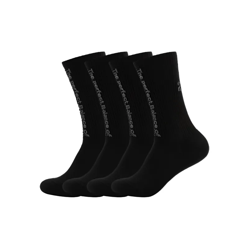New Balance Knee High Socks Women's 2 Pack Black-0