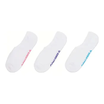 Converse 3 Pack Wordmark Cushion No Show Socks