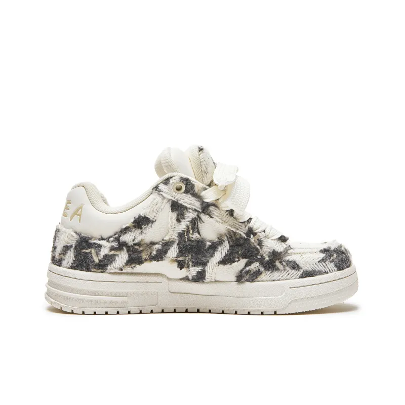MQMS Skateboard Shoes Unisex Low Top White-1