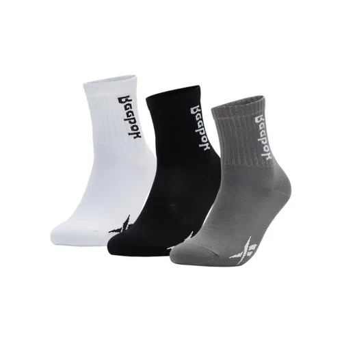 Reebok Mid-Calf Socks Unisex 3 Pack