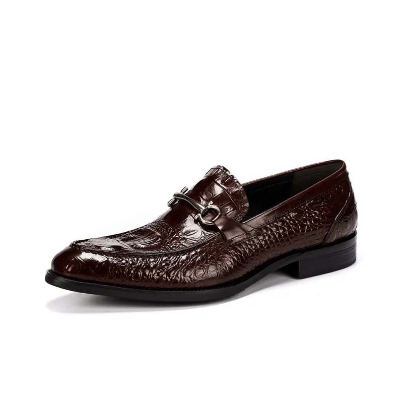 ASTON M.JAZZ Dress Shoes Men Low Top Black/Burgundy-11