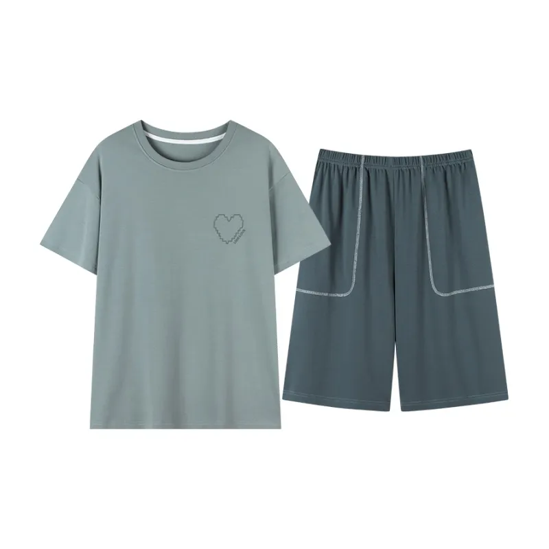 MADALLO Pajama Set Men's Uniform Blue-0