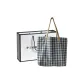 Light Blue Plaid Bag
