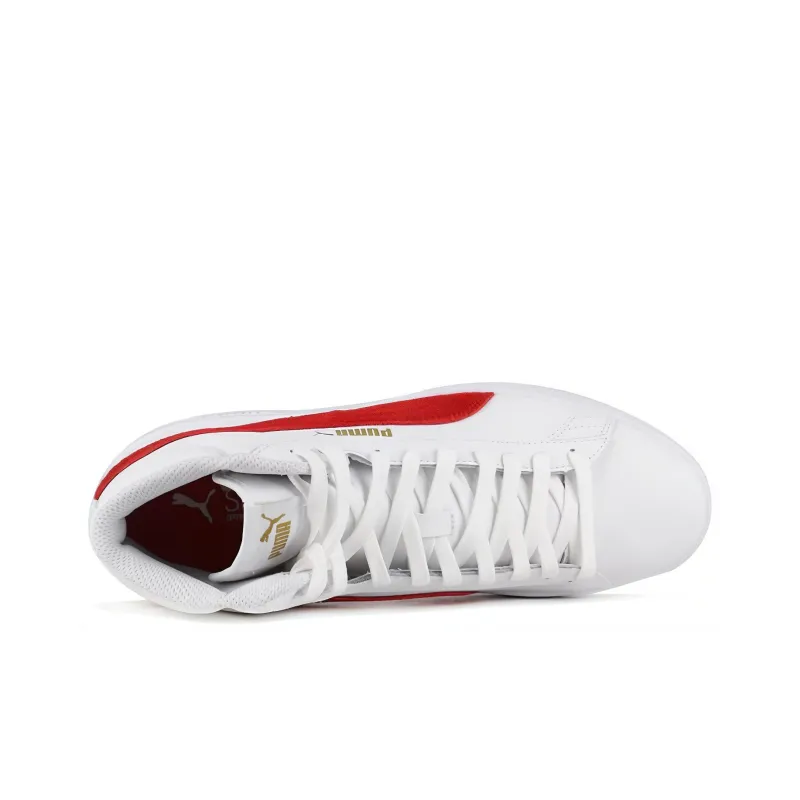PUMA Serve Pro Lite Mid 'White High Risk Red'-2