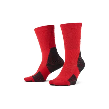 Jordan Mid Calf Socks Unisex 687 Gym Red/Black