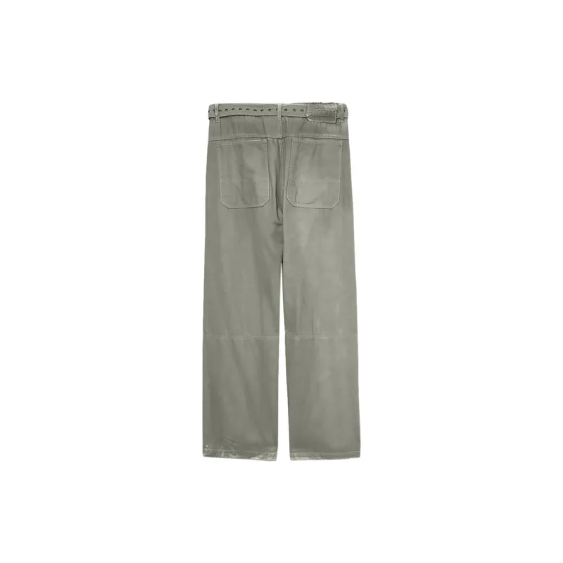 Izzue Belted Wide leg Trousers-1