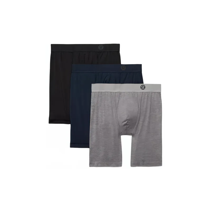 Lululemon Always In Motion Long Boxer 7' 3 Pack Underpants Men's 3 Pack-0