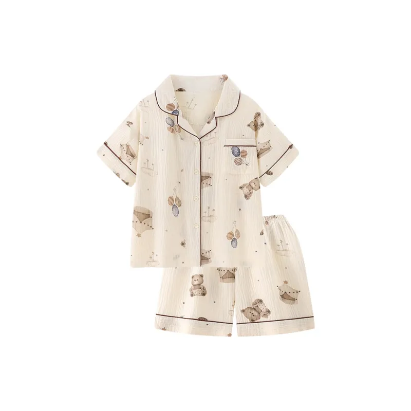 Beast's Secret Pajama Set Women's Ecru-0