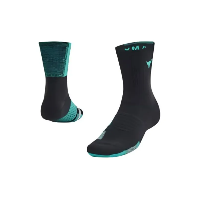 Under Armour Johnson Mid Calf Socks Unisex 1 Pack Black-3