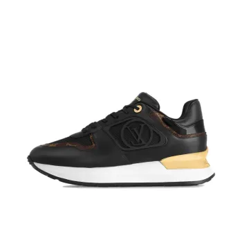 LOUIS VUITTON Run Away Low Top Casual Shoes Women's Black