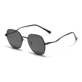 Black with All Gray Lens
