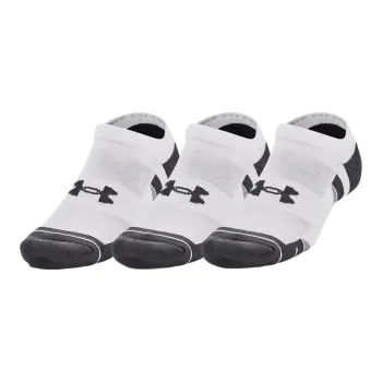 Under Armour Ankle Socks Unisex 3 Pack White