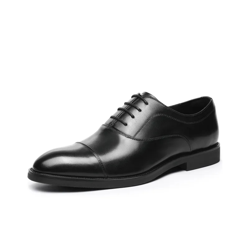 Dolcara Dress Shoes Men Low Top Black/Brown-1