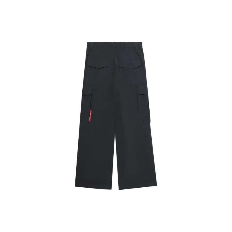Izzue Wide leg Cargo Trousers-1