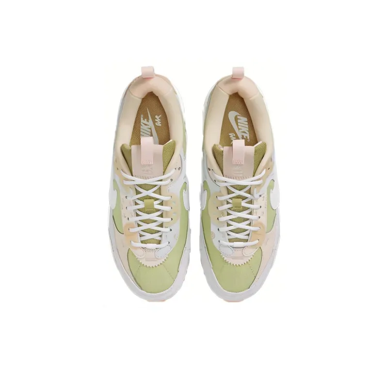 Nike Air Max 90 Futura Buff Gold Light Green Women's-3