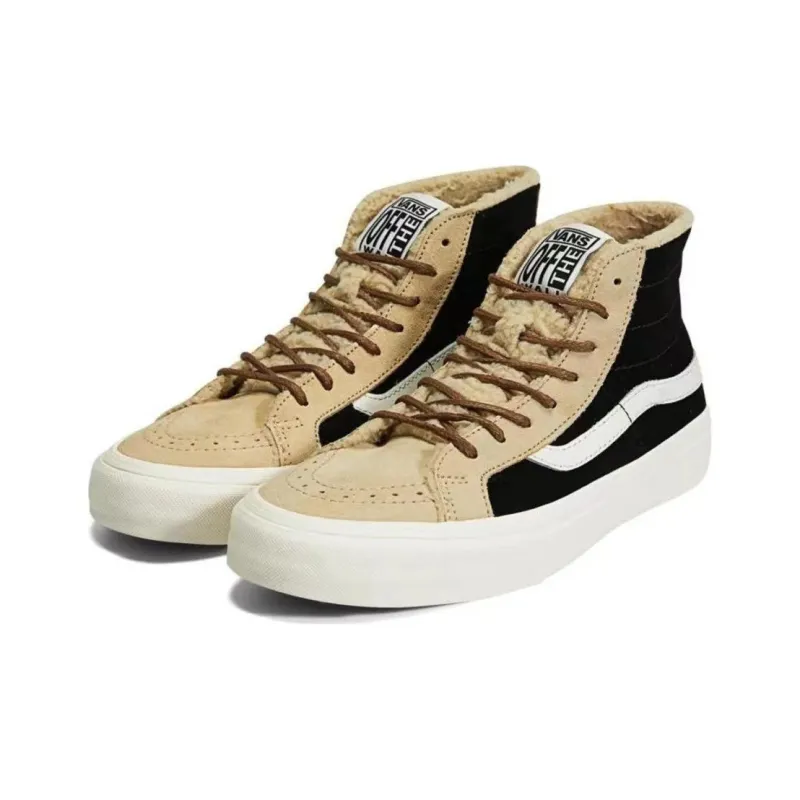 Vans Sk8 Hi 38 Decon VR3 Sf Sherpa 'Tan Black'-3