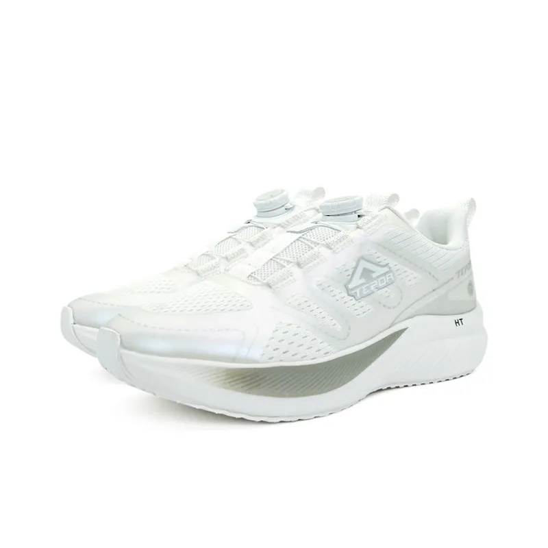 TEPOR Running Shoes Unisex Low Top Pink, White-5