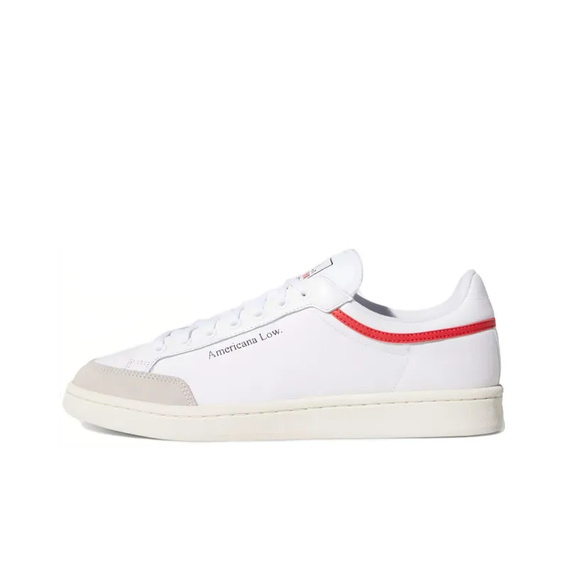 Adidas Americana Low Cloud White Glory Red-0