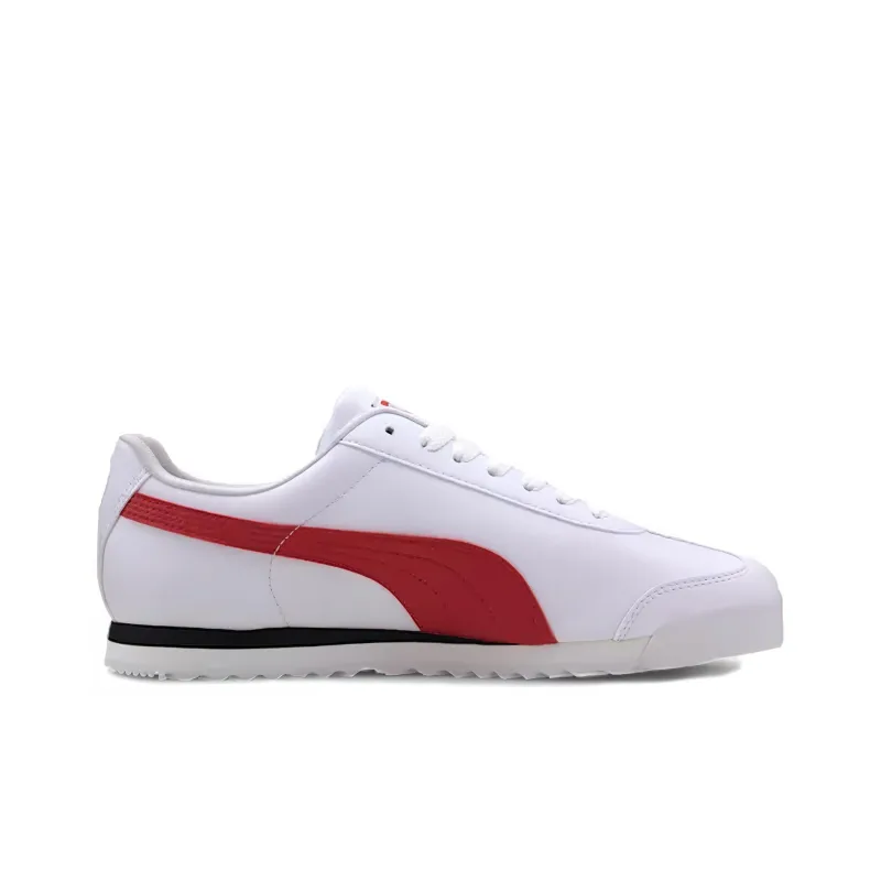 PUMA Roma Sports Casual Shoes 'White Red'-1