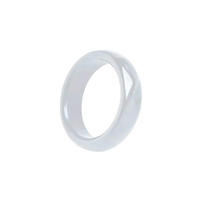 Lingxiang Yurun Chalcedony Rings Unisex-0