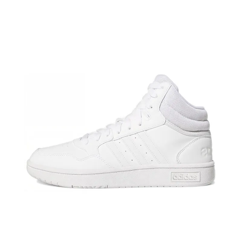 Adidas Hoops 3.0 Mid Classic Cloud White Dash Grey Women's-0