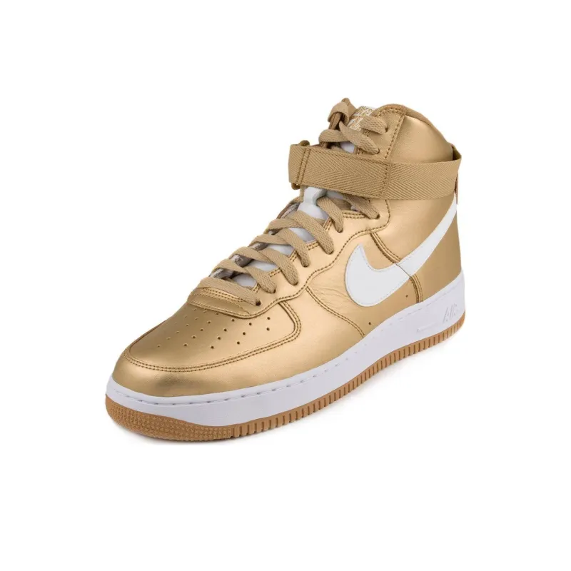 Nike Air Force 1 High Metallic Gold-1