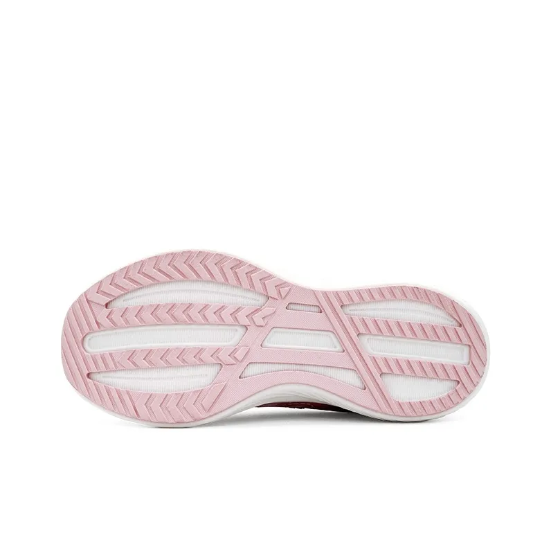 TEPOR Running Shoes Unisex Low Top Pink, White-11