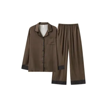 Jovini Pajama Set Women's Dark Brown