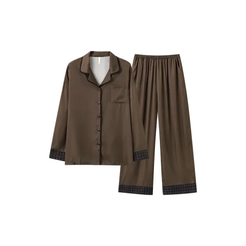 Jovini Pajama Set Women's Dark Brown