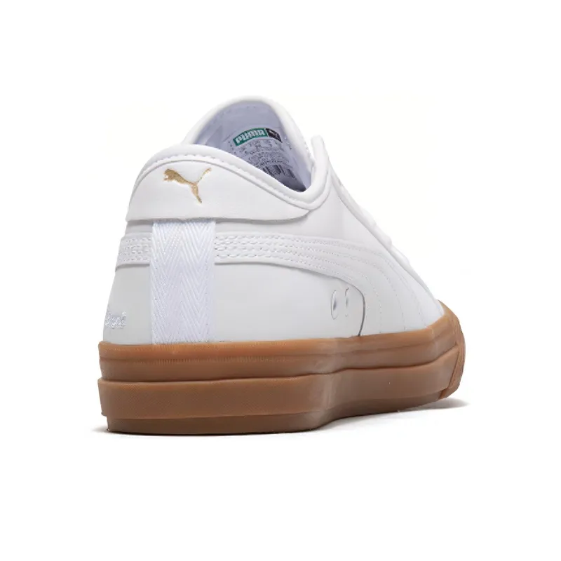 PUMA Capri Leather White/Brown-4