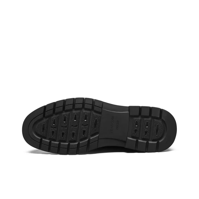 YEARCON Dress Shoes Men Low Top None-3