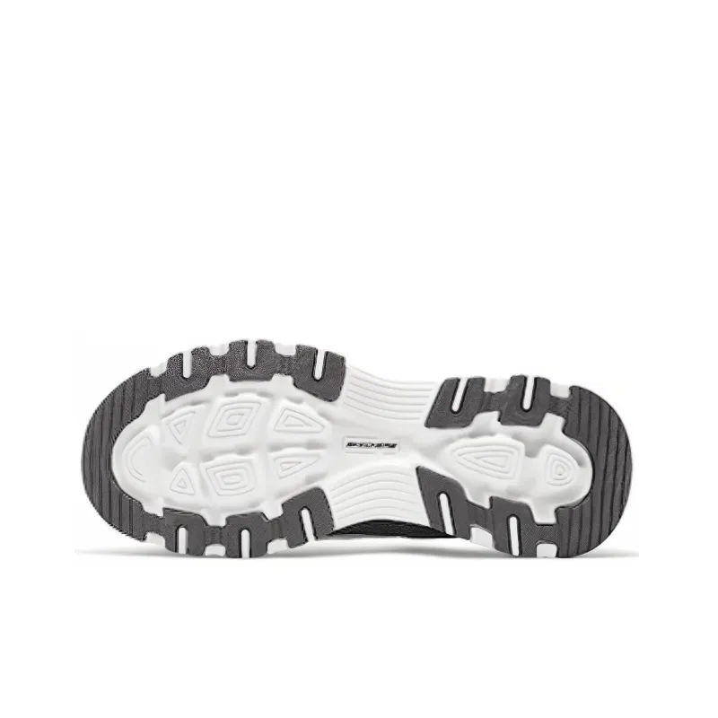 Skechers I Conik Oreo Cushioning Slip Resistant And Abrasion Resistant Low Top Chunky Sneakers Men's Black White-4