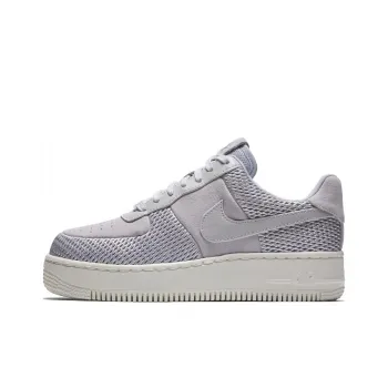 Nike Air Force 1 Upstep Premium 'Metallic Platinum' Women's